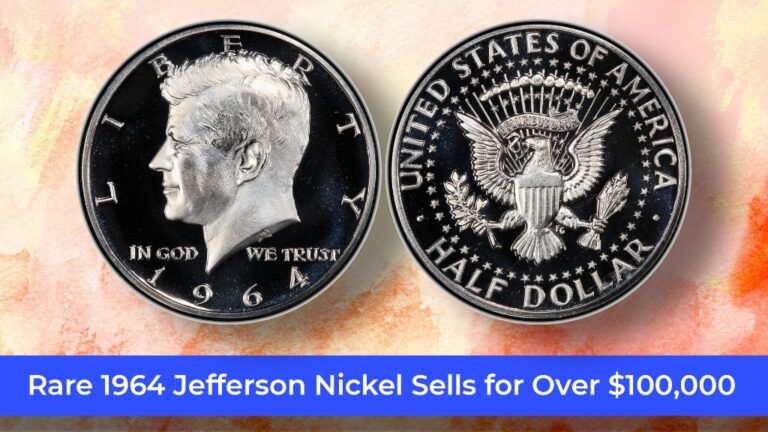 Rare 1964 Jefferson Nickel with Accented Hair Sells for Over $100,000 6 Rare 1964 Jefferson Nickel with Accented Hair