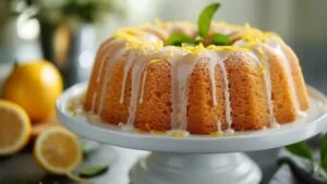 Homemade Lemon Pound Cake