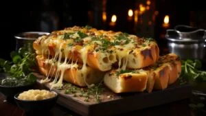 Homemade Cheesy Garlic Bread